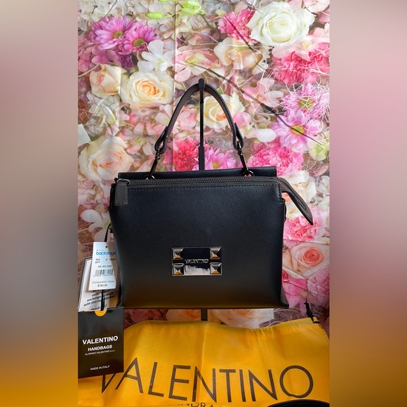 Valentino Handbags - Valentino Virgil Bonbonniere bag with strap, dustbag, auth card, price t…